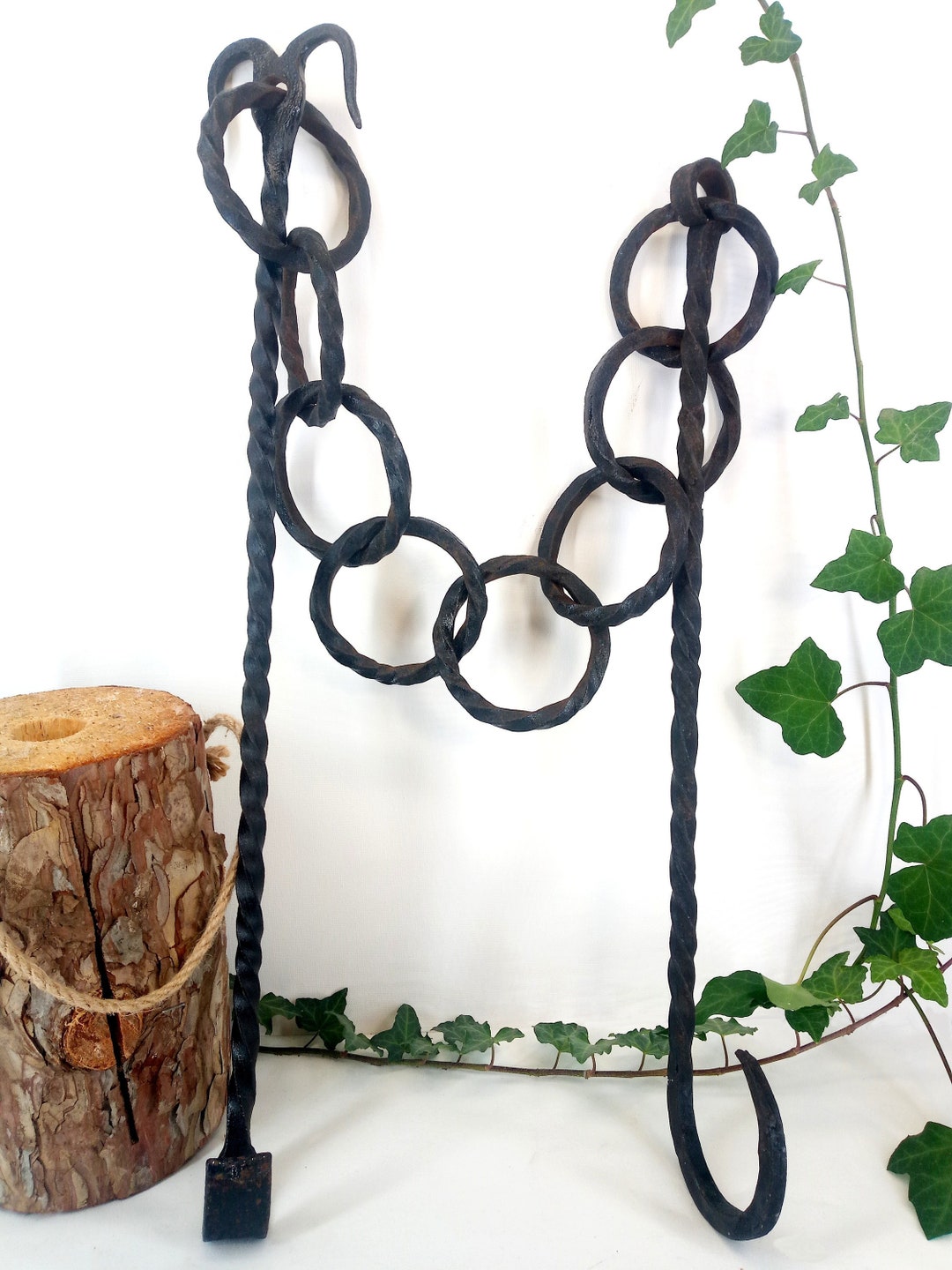 Antique French Rack and Pinion Twisted Iron castle Rack Etsy