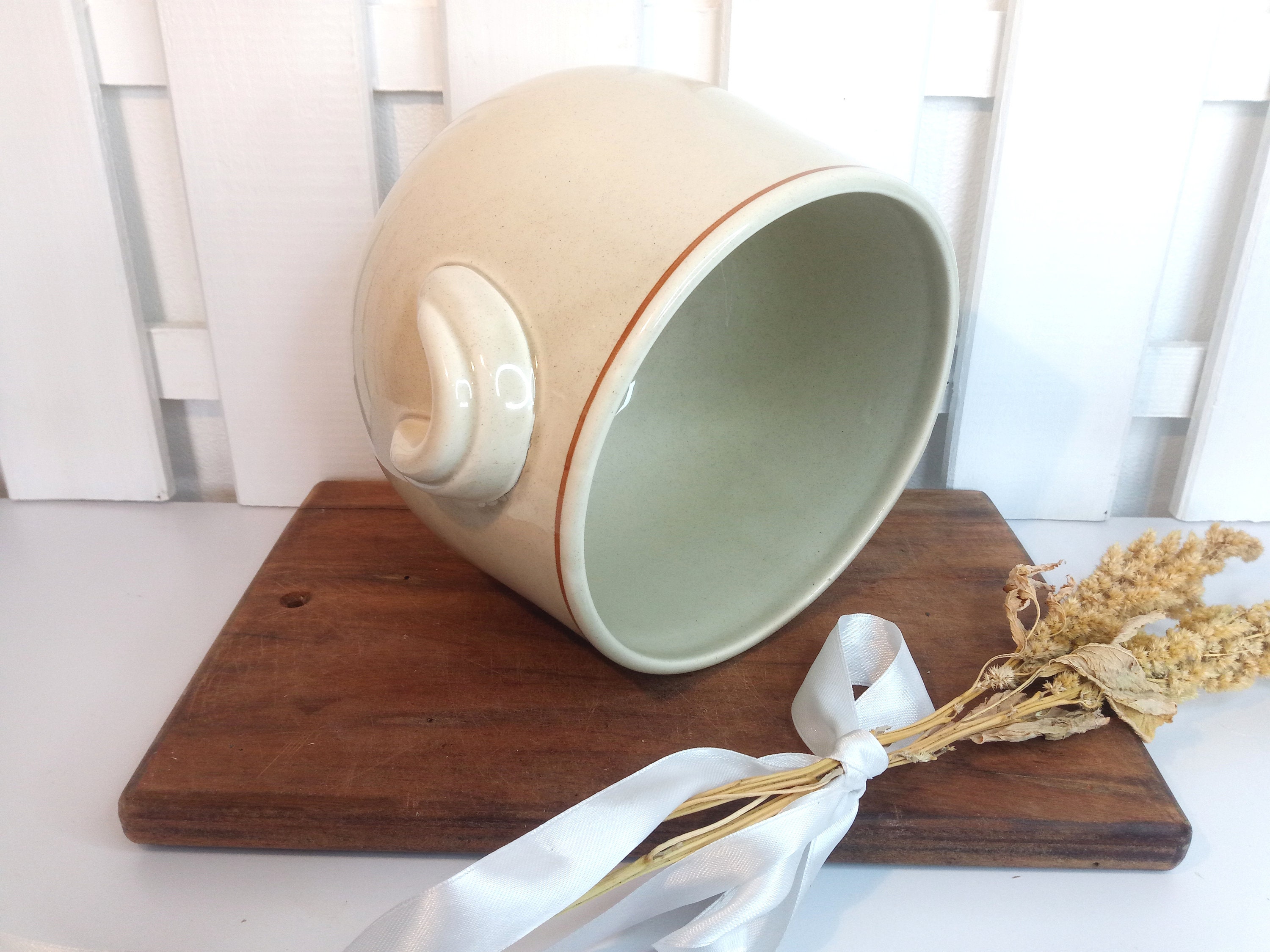 Antikes Gefäß / antiker Topf / Giendose / antike Gläser und | Etsy