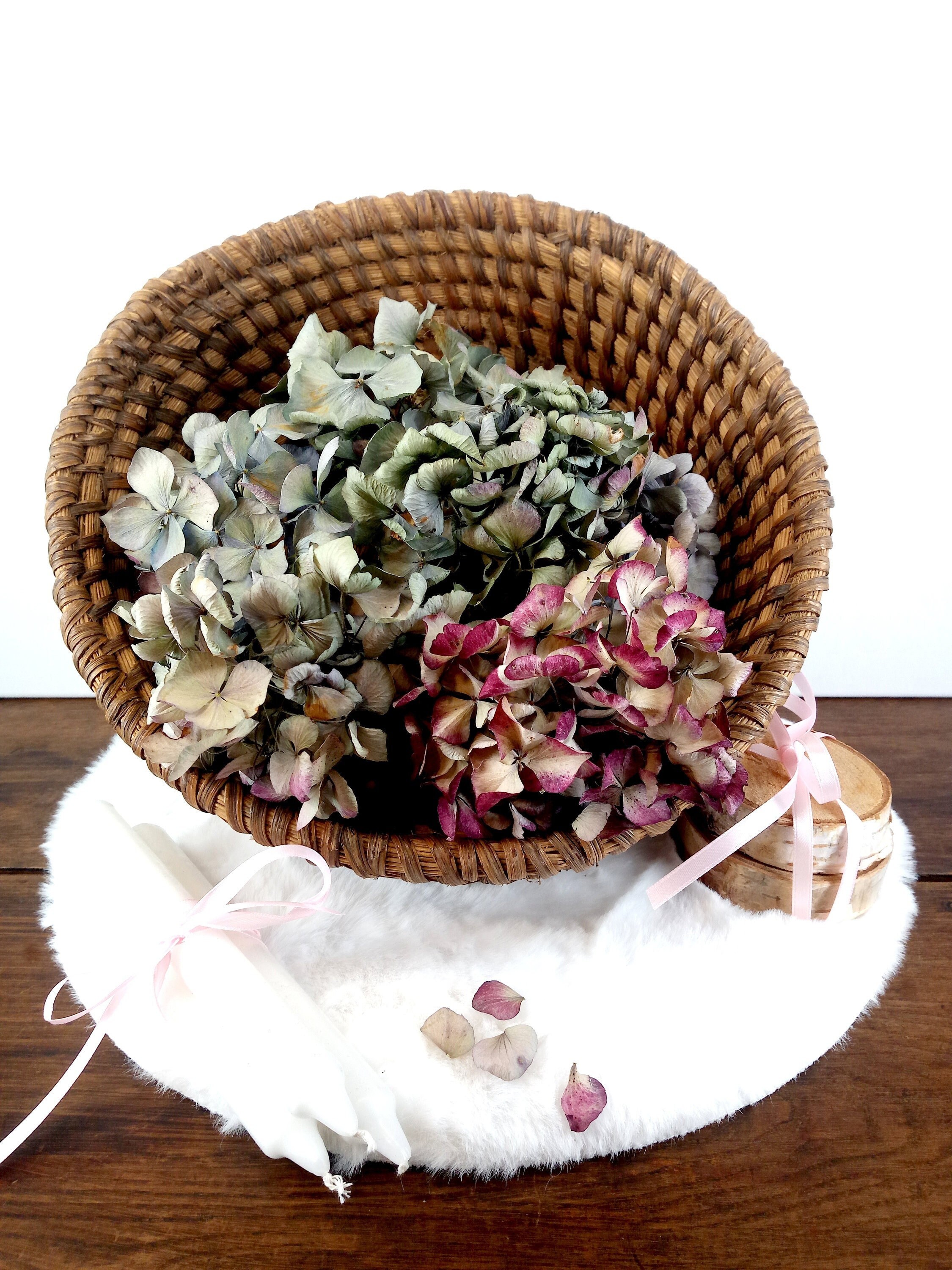 Français Basket Vintage French Bakery Bread Straw Handmade Panier Ancien