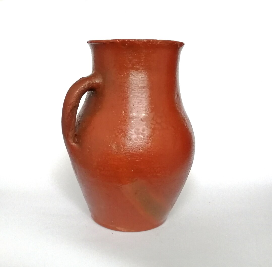 Shabby Chic Rustic Decor. Large Terracotta Clay Vessel. Wabi Etsy