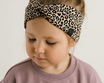 Twist Haarband | Stirnband |  Leo Sand | für Mädchen und Damen | von WOLFSKIND