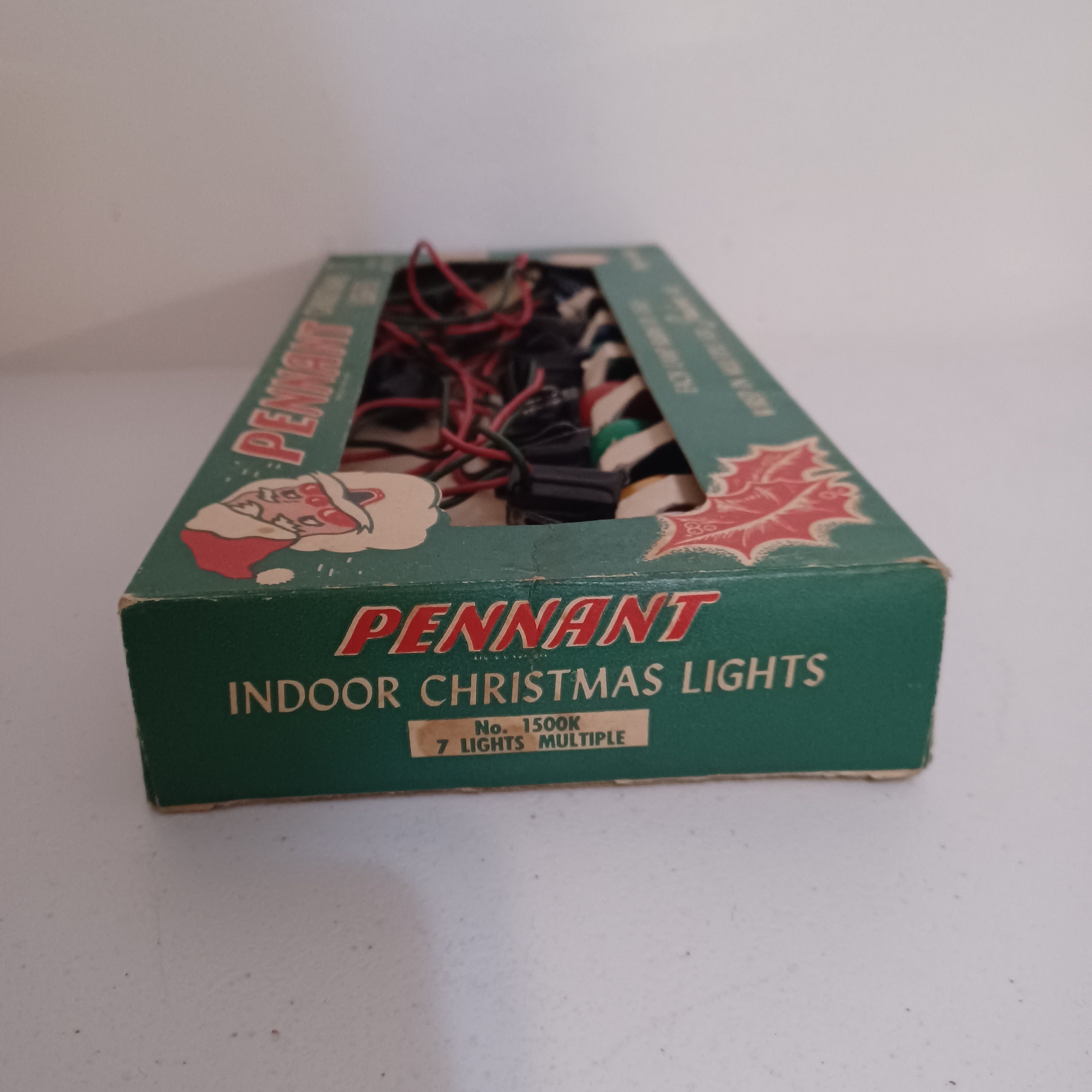 Pennant Indoor Christmas Tree Lights Original Box Works Vintage Etsy