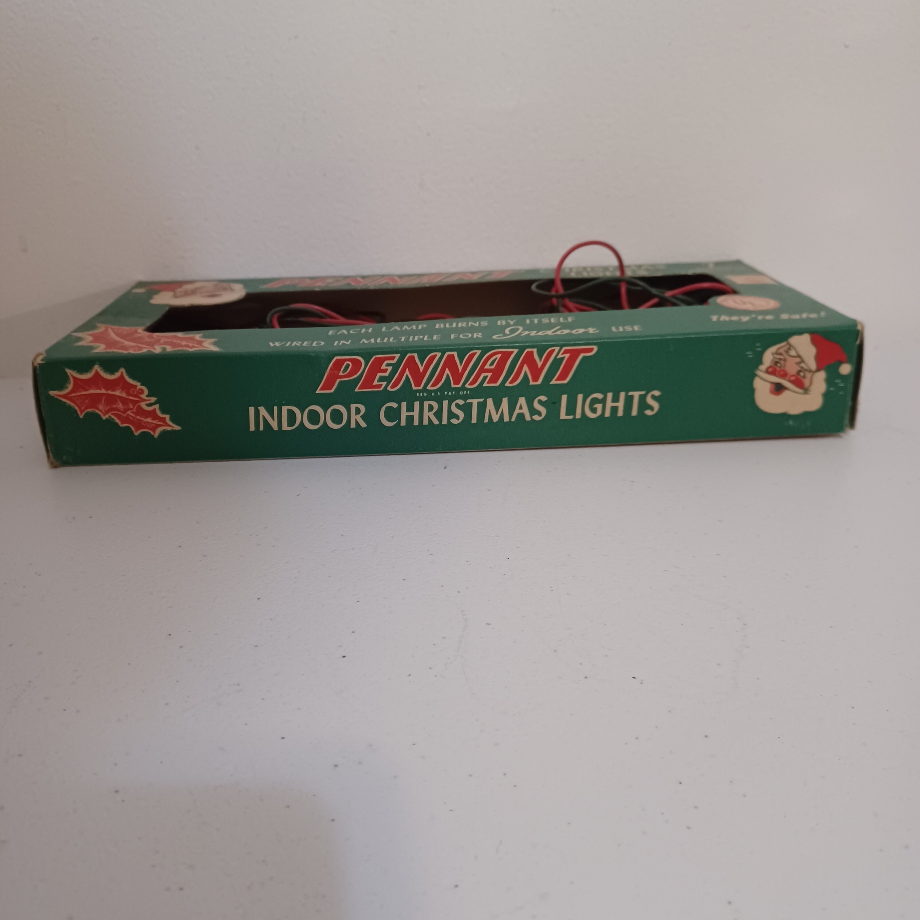 Pennant Indoor Christmas Tree Lights Original Box Works Vintage Etsy