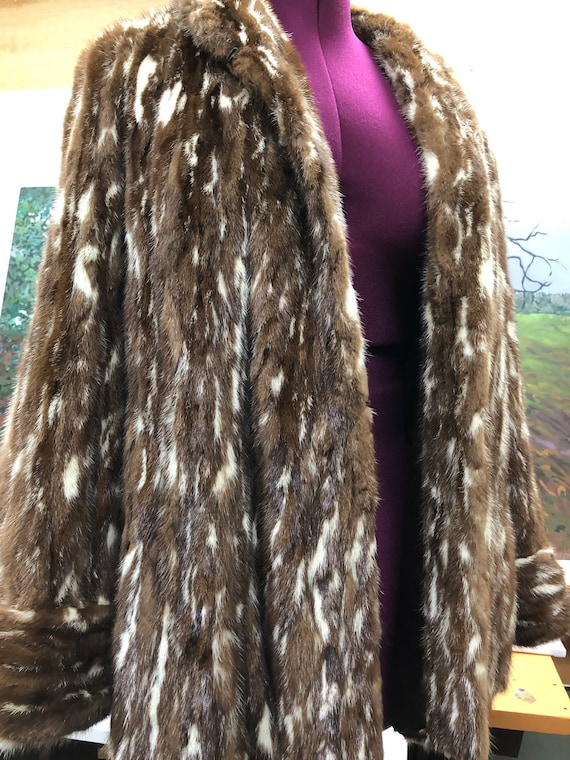 ジャケット・アウター Spiral real fur silk jacket Spiral real fur silk jacket