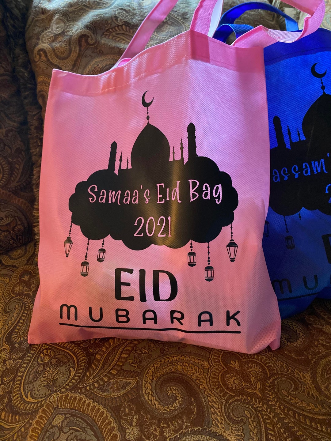 Eid Gift Bags Eid Mubarak Eid Al Adha Eid Totes Eid Gift Etsy