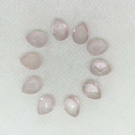 Rose Quartz Gemstone Light Pink Color Natural Rose Quartz Etsy