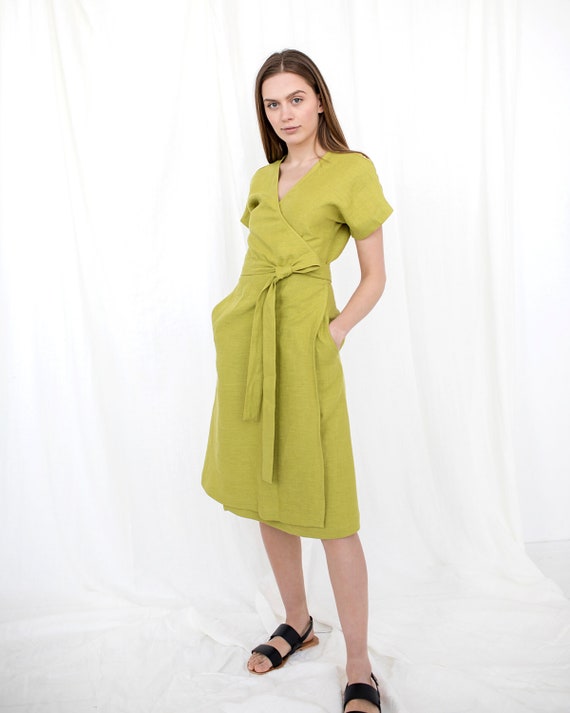 wrap around dress canada