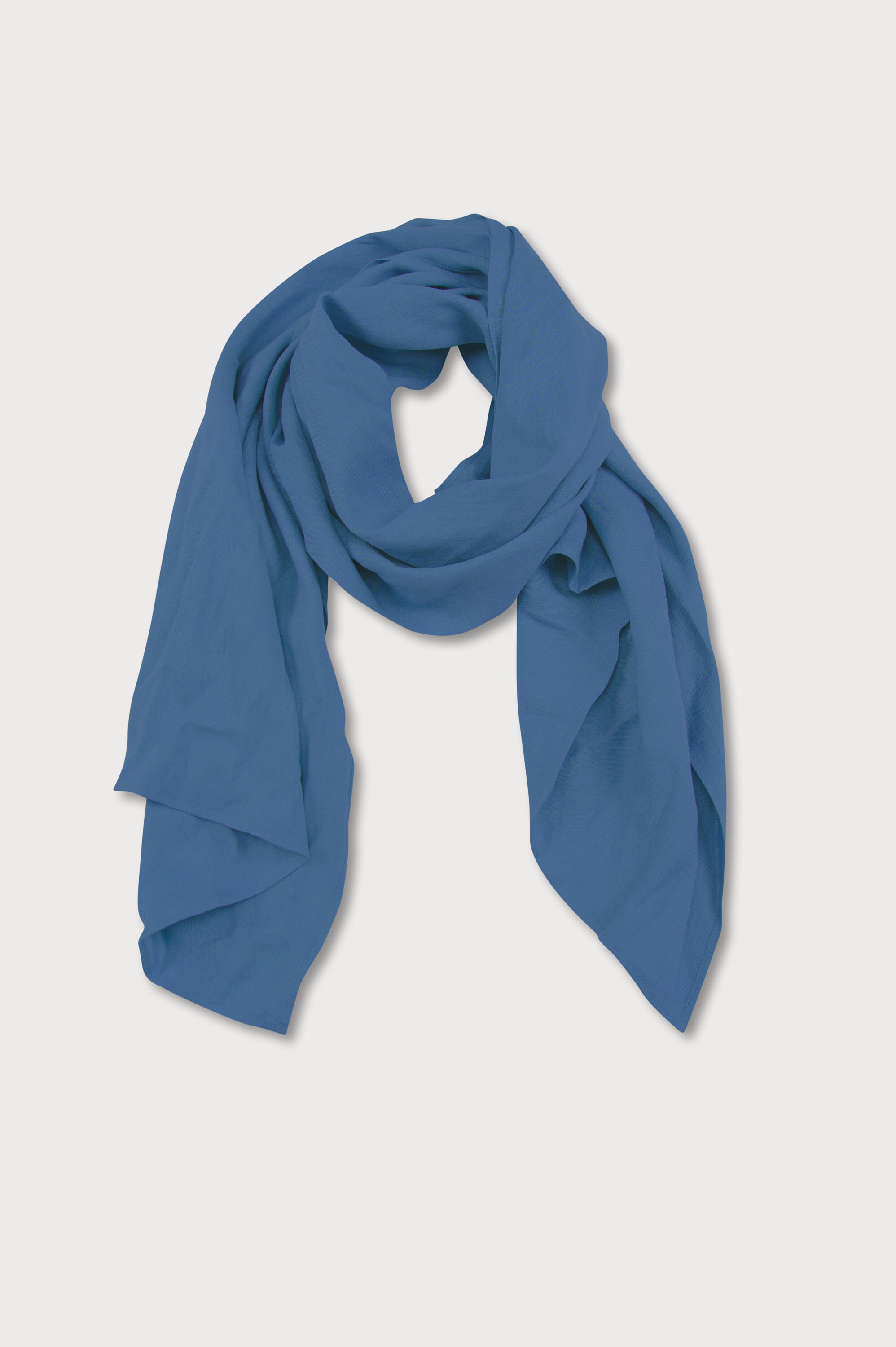 Linen Long Scarf Linen Neck Wrap Linen Scarf Pashmina Etsy