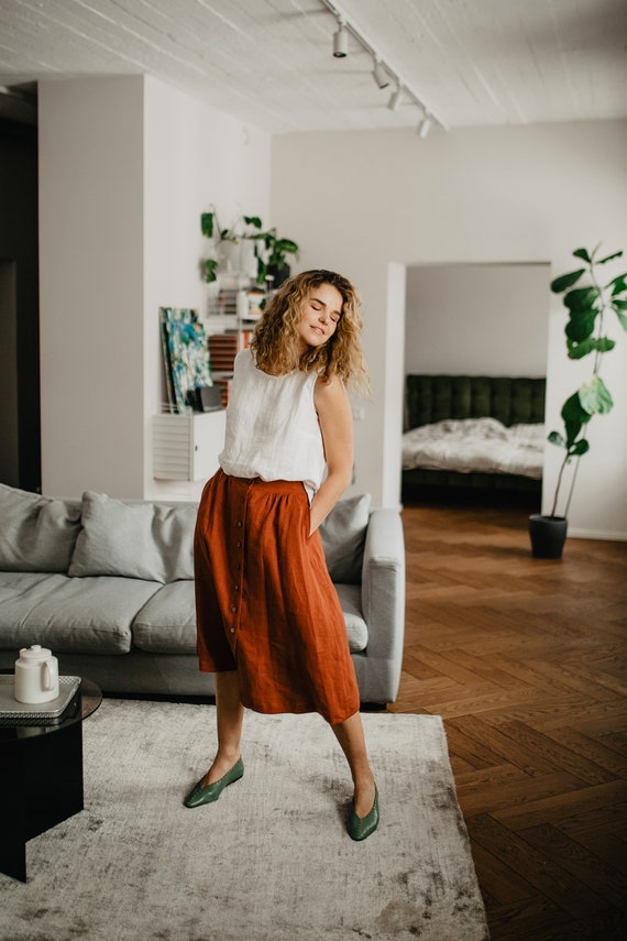 A line skirt clearance etsy