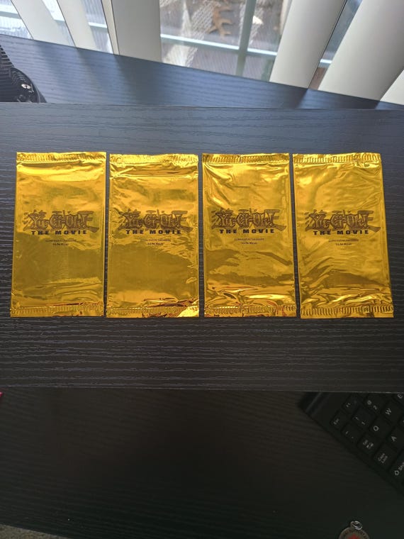 Yu-gi-oh! the Movie 2004 Gold Promotional Card Packs Brand New Factory Sealed Vintage - Etsy Yu-gi-oh! the Movie 2004 Gold Promotional Card Packs Brand New Factory Sealed Vintage - Etsy