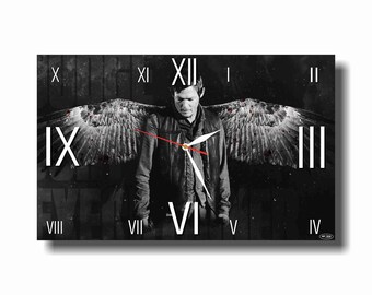 Maison The Walking Dead Daryl Dixon Vinyl Disque Horloge Murale Art Decor Cadeaux D Anniversaire Horloges Murales Luxon Pl Maison The Walking Dead Daryl Dixon Vinyl Disque Horloge Murale Art Decor Cadeaux D Anniversaire Horloges Murales Luxon Pl