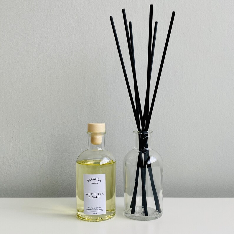 White Tea Sage Reed Diffuser - Thumbnail 2