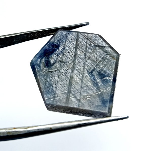 Natural Madagascar Blue Sapphire Polish Slices Rough Loose