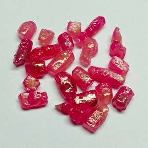100% Natural Red Ruby Mozambique Rough Loose Gemstone Lot Genuine Ruby Mozambique Rough Gemstone Valentine Day Gifts Ruby