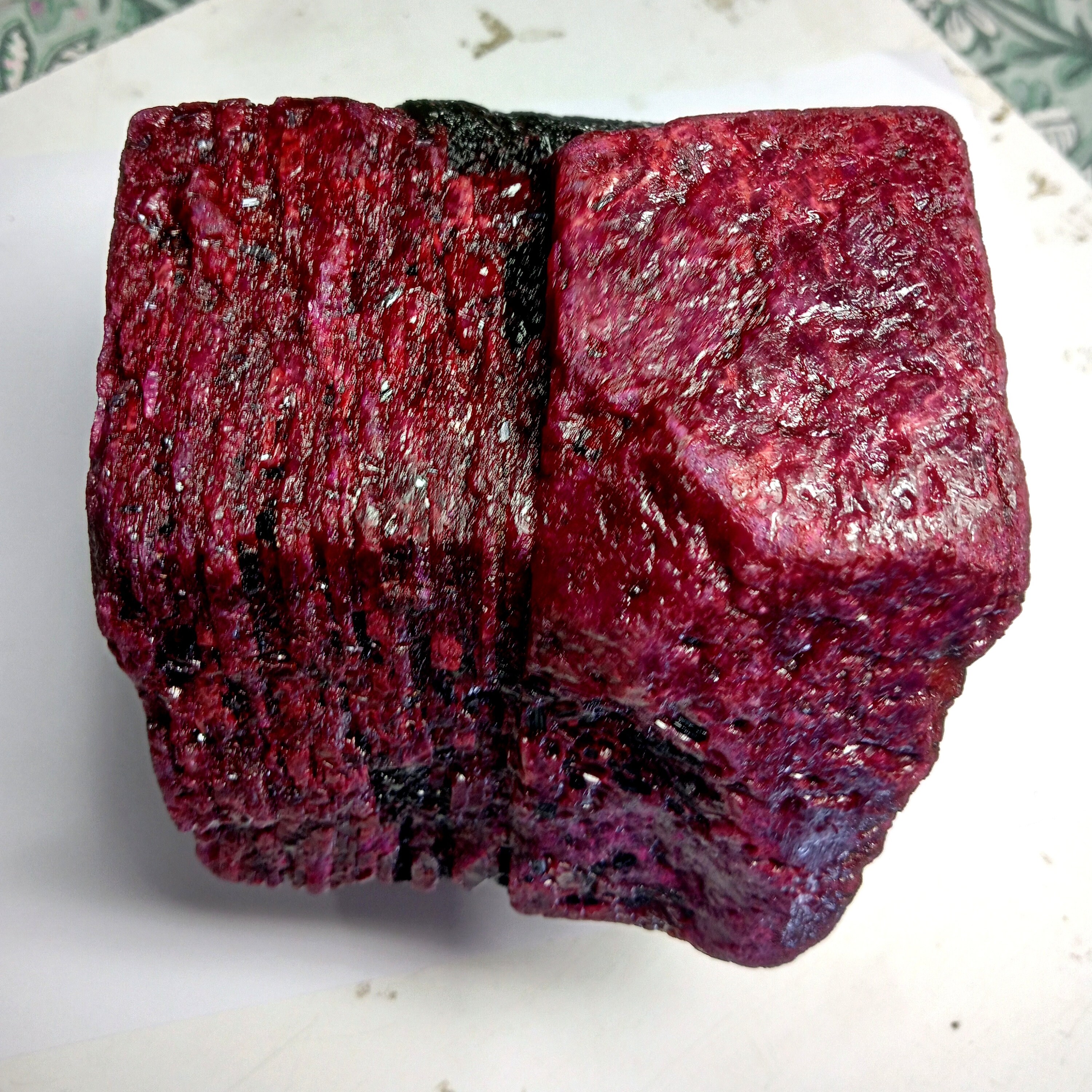 28785 Cts 5757 Kg Natural Red Ruby African Raw Rough Loose