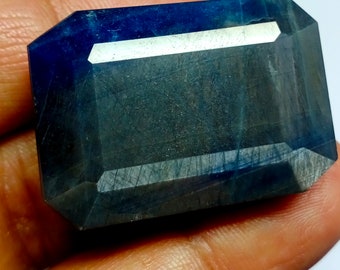 Natural Blue Sapphire Loose Gemstone: Mixed Cut, African Origin