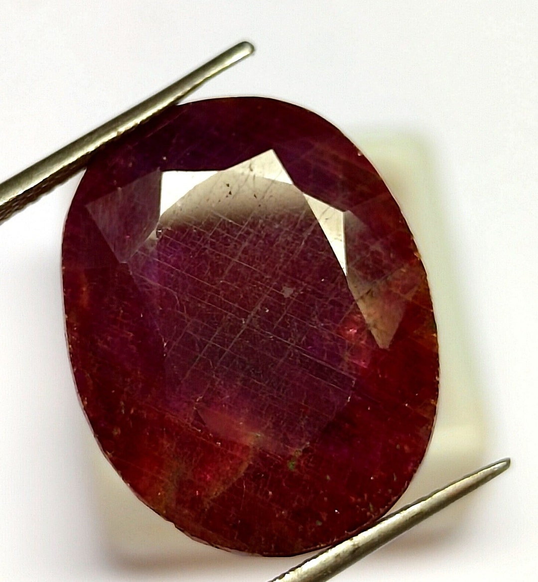 Ruby Looks Natural African Ruby Untreated Unheated Red Oval Cut Ruby Loose ...