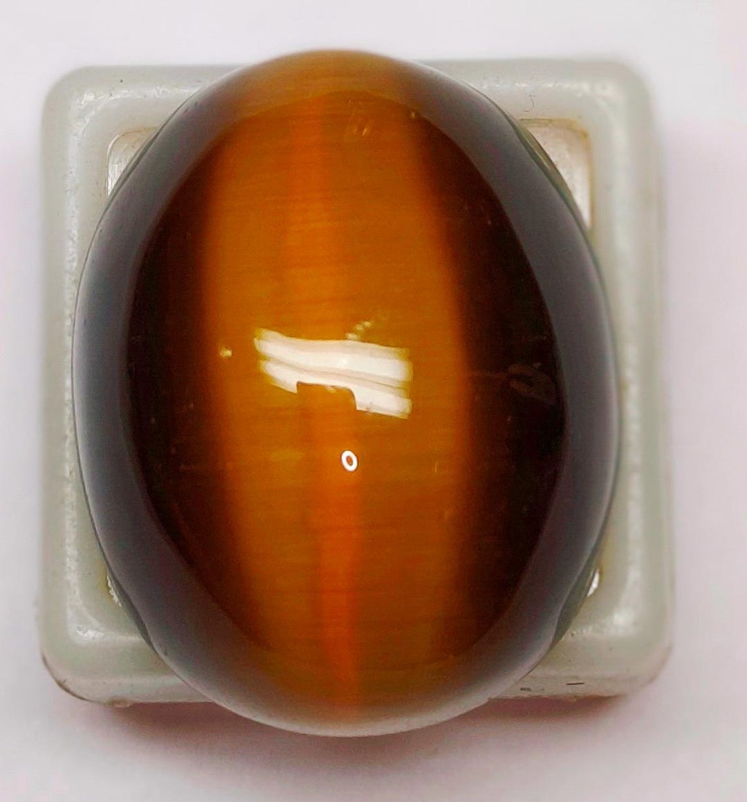 Natural Cats Eye Honey Color Oval Cabochon Loose Gemstone Honey Color ...