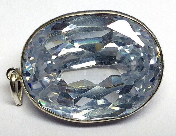 Women Fashion Zircon Pendant Gemstone Velantine'S Day Gift