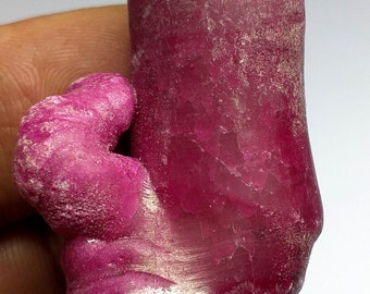 Natural Red Ruby Burma Rough Loose Gemstone