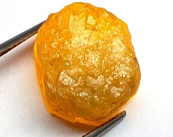 Natural Yellow Sapphire Lanka Rough Loose Gemstone Genuine Sapphire Yellow Rough Loose Gemstone