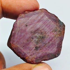 Natural Star Red Ruby African Rough Loose Gemstone E44-1