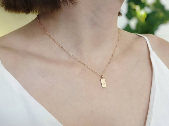 Small 2024 personalised necklace