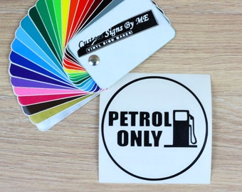 x2 Auto Adhésif Vinyle Stickers Voiture Essence Cap Van Camion Essence seulement autocollants x2 Auto Adhésif Vinyle Stickers Voiture Essence Cap Van Camion Essence seulement autocollants