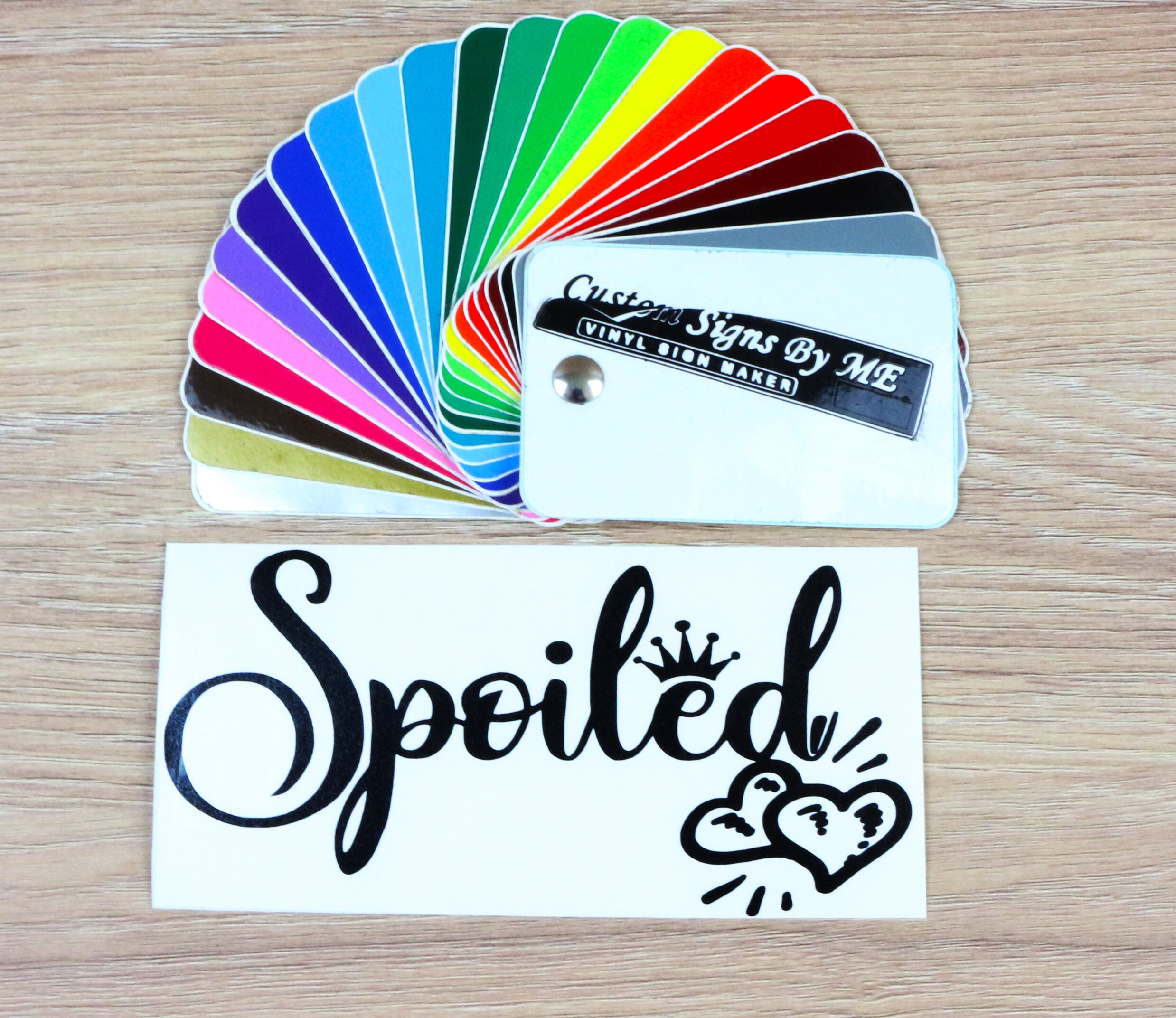 Funny Spoiled Girl Car Sticker Vinyl Decal Adhesive Etsy