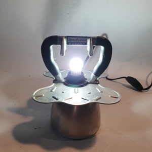 Handmade Lamp, Table Lamp, Aluminium Lamp, Lamp, Coffee Lamp