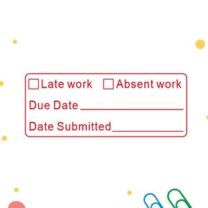 Carimbo de professor personalizado, Carimbo de trabalho atrasado, Carimbo de trabalho ausente, Carimbo de aluno ausente, Carimbos de professor personalizados, ferramenta para professor
