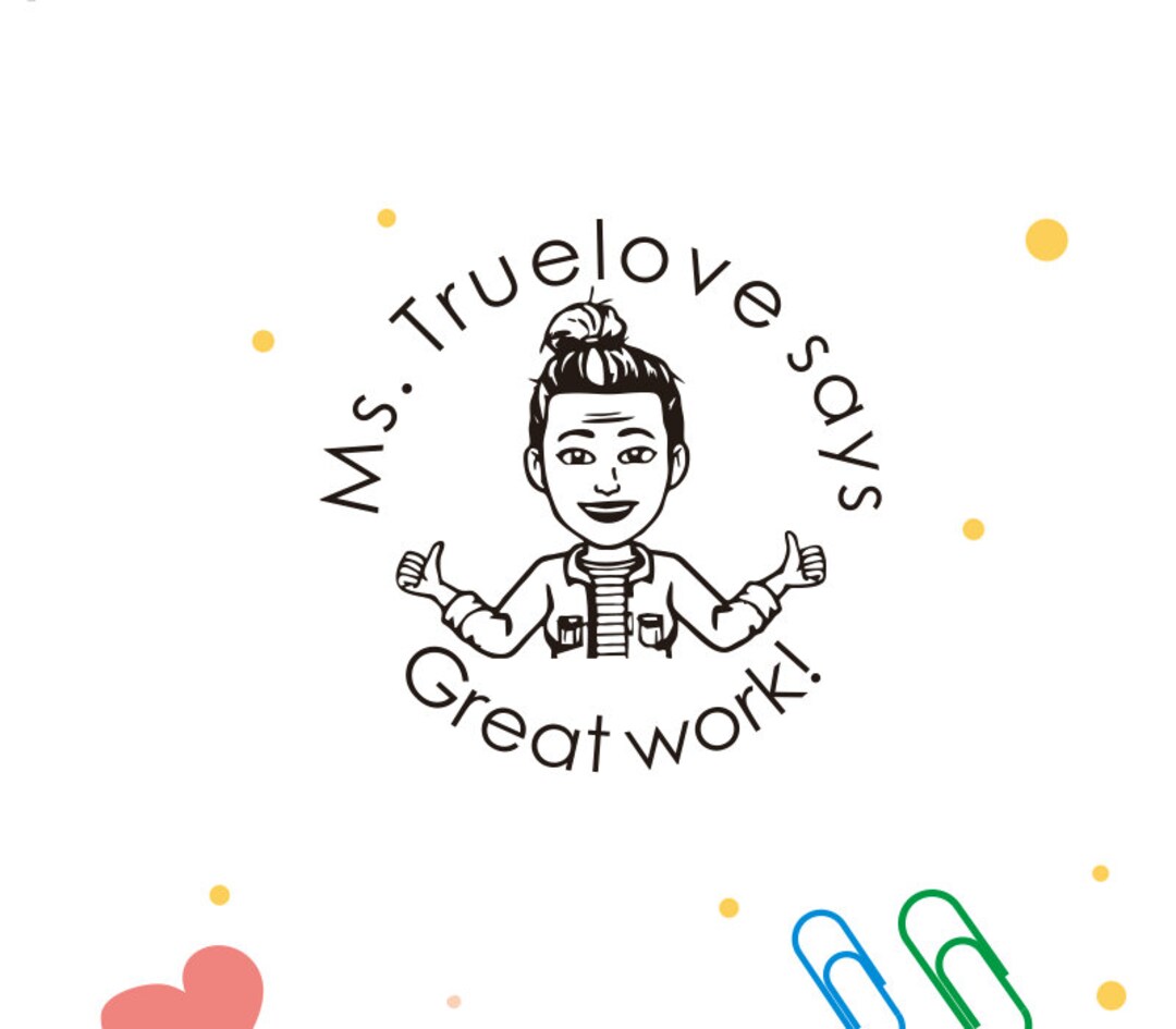 Personalized Bitmoji Stamps Custom Teacher Bitmoji Stamps Bitmoji 