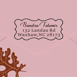 Return Address Stamp, Custom Return address Stamp, Self-inking Stamp, Custom Stamps, Custom Address Stamps, Custom Company address Stamps