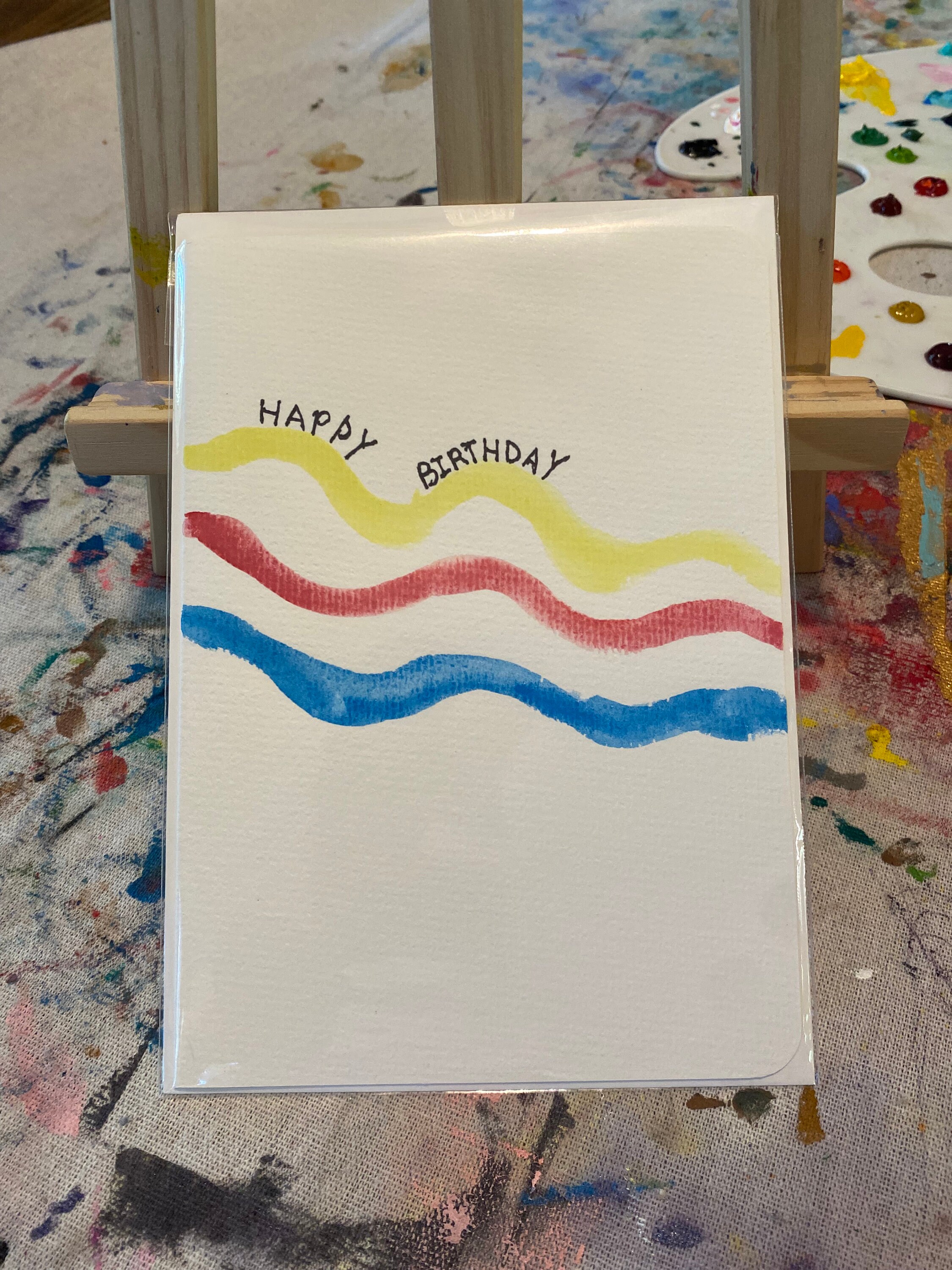 Hand Painted Watercolor Birthday Cards - Etsy
