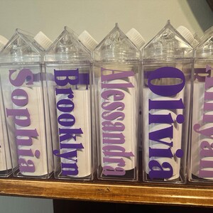 Milk Carton Water Bottle - Customized