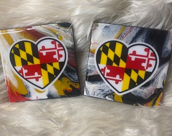 Maryland  Coaster set