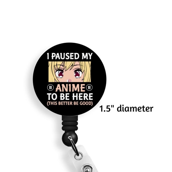 Anime Badge Reel Etsy