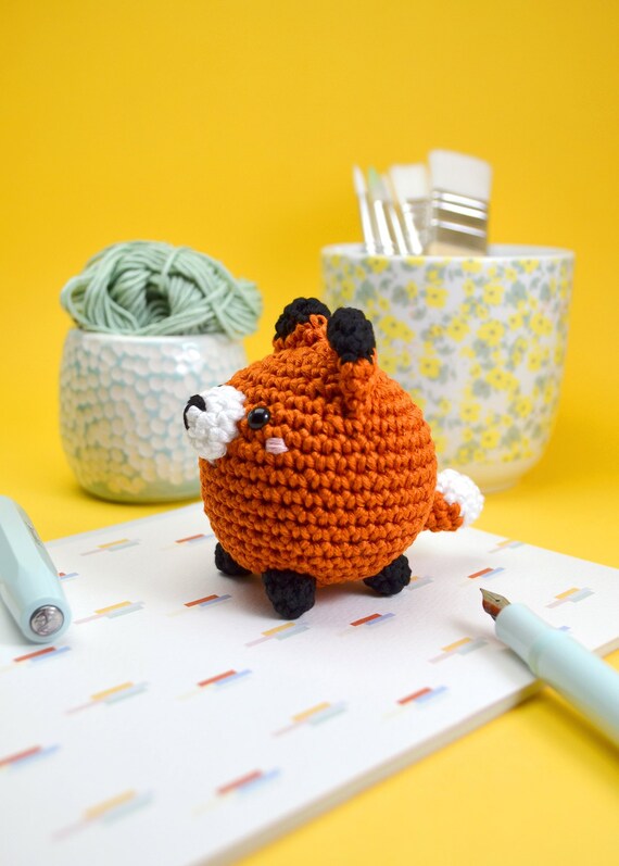 doudou renard crochet