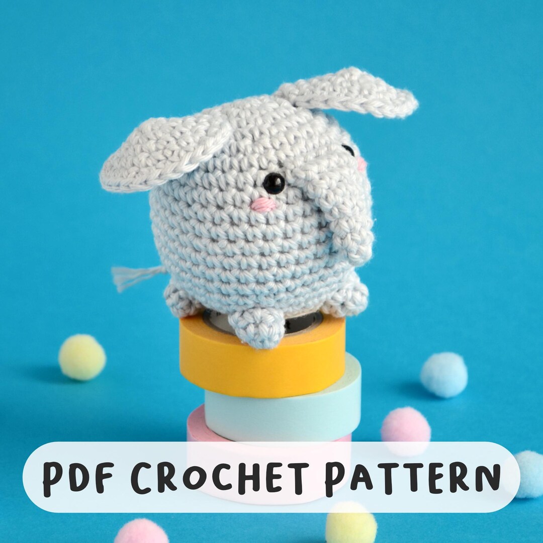 THE ELEPHANT - Digital Crochet Pattern - Etsy