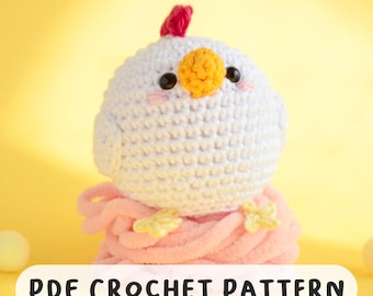 THE HEN - Digital Crochet Pattern