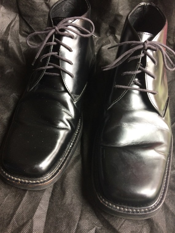 Men s Black Dress Shoes Kenneth Cole Size 12 Etsy