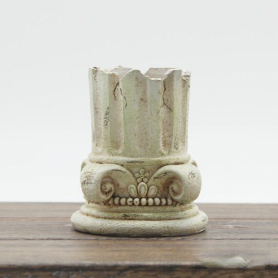 Roman Column Flower Potcement Flower Pot Silicone Mold Home Etsy
