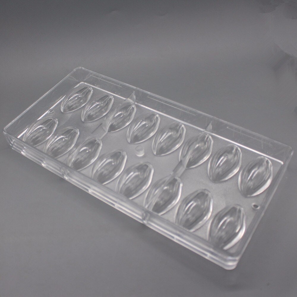 Cocoa Pod Shaped Polycarbonate Chocolate Mold Clear Mold DIY Etsy