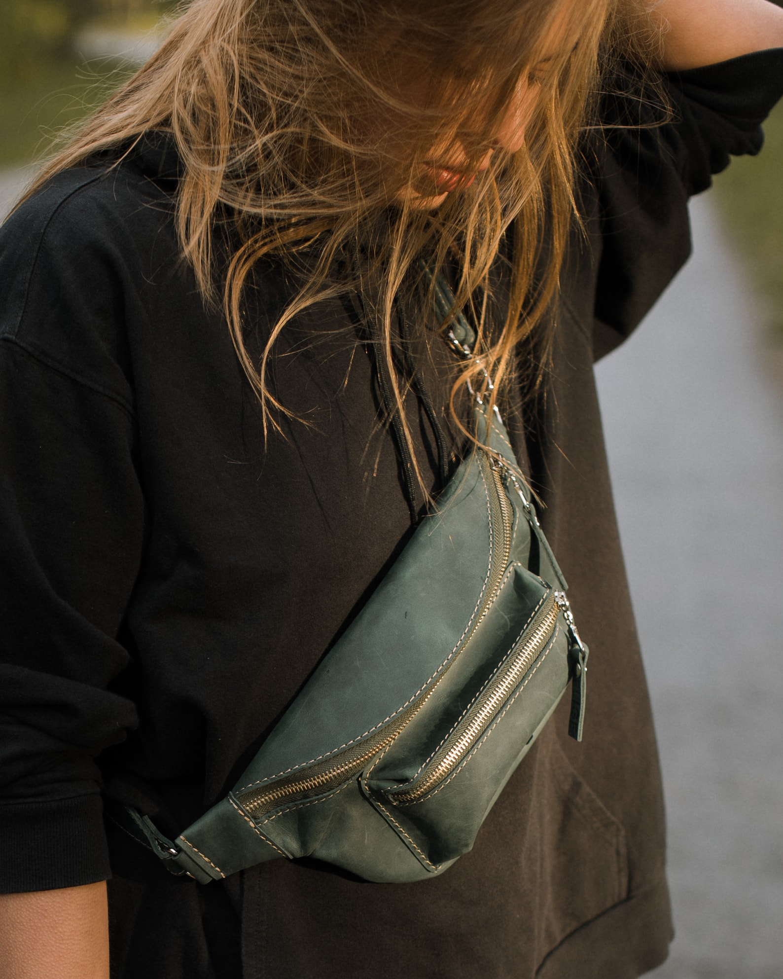 Sac ceinture sac ceinture en cuir sac de hanche sac | Etsy