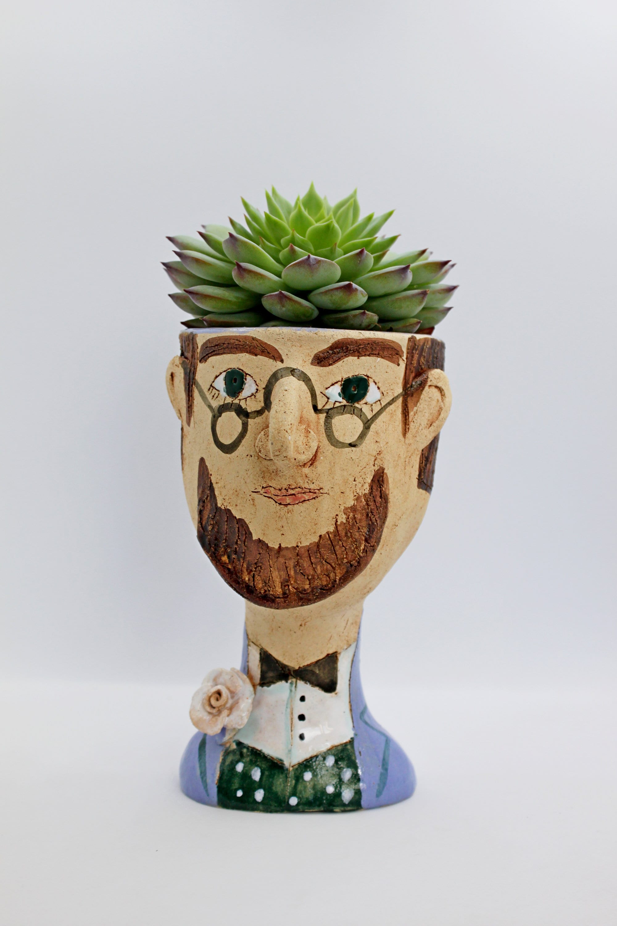Face Plant Planter + Eyeglass Holder - Unique Gifts - 30 Watt — Perpetual  Kid