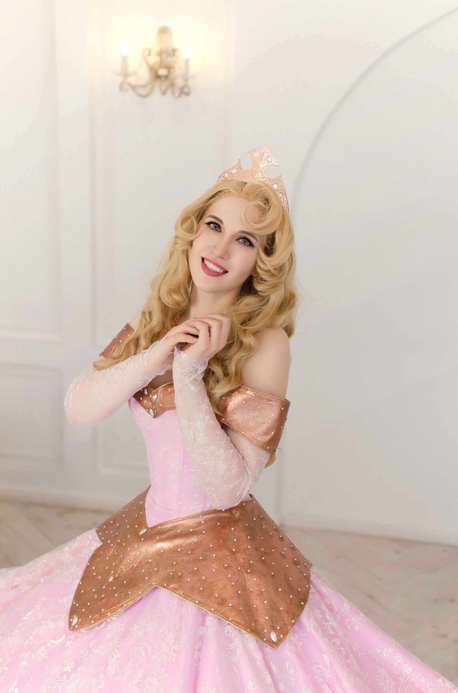 Princess Aurora Disney Dress Costume / Cosplay Gown Womens Etsy