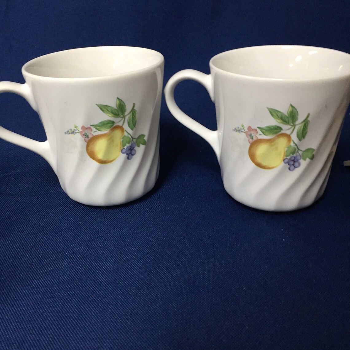 Corelle Coordinates Stoneware set of two mugs Etsy