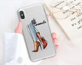 Shoes Fashion Illustration Christian Louboutin iphone case iPhone XS Max case iPhone XR case iPhone XS case iPhone X case iPhone 8 Plus