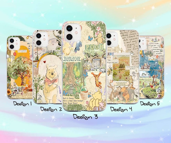 Winnie the Pooh Phone Case for iPhone 15 14 13 Pro Max 16 Max Xr 8