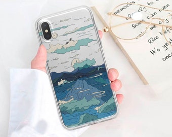 Japan Natuur Landschap Telefoon Cover voor iPhone 14 13 Pro Max 16 15 Max 15 Xr 8 7 6 Plus case voor Samsung S20 Plus Galaxy Note 20 case Pixel 5